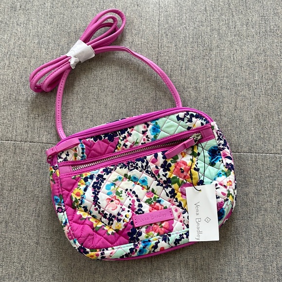 Vera Bradley Handbags - Vera Bradley wildflower paisley Crossbody NWT